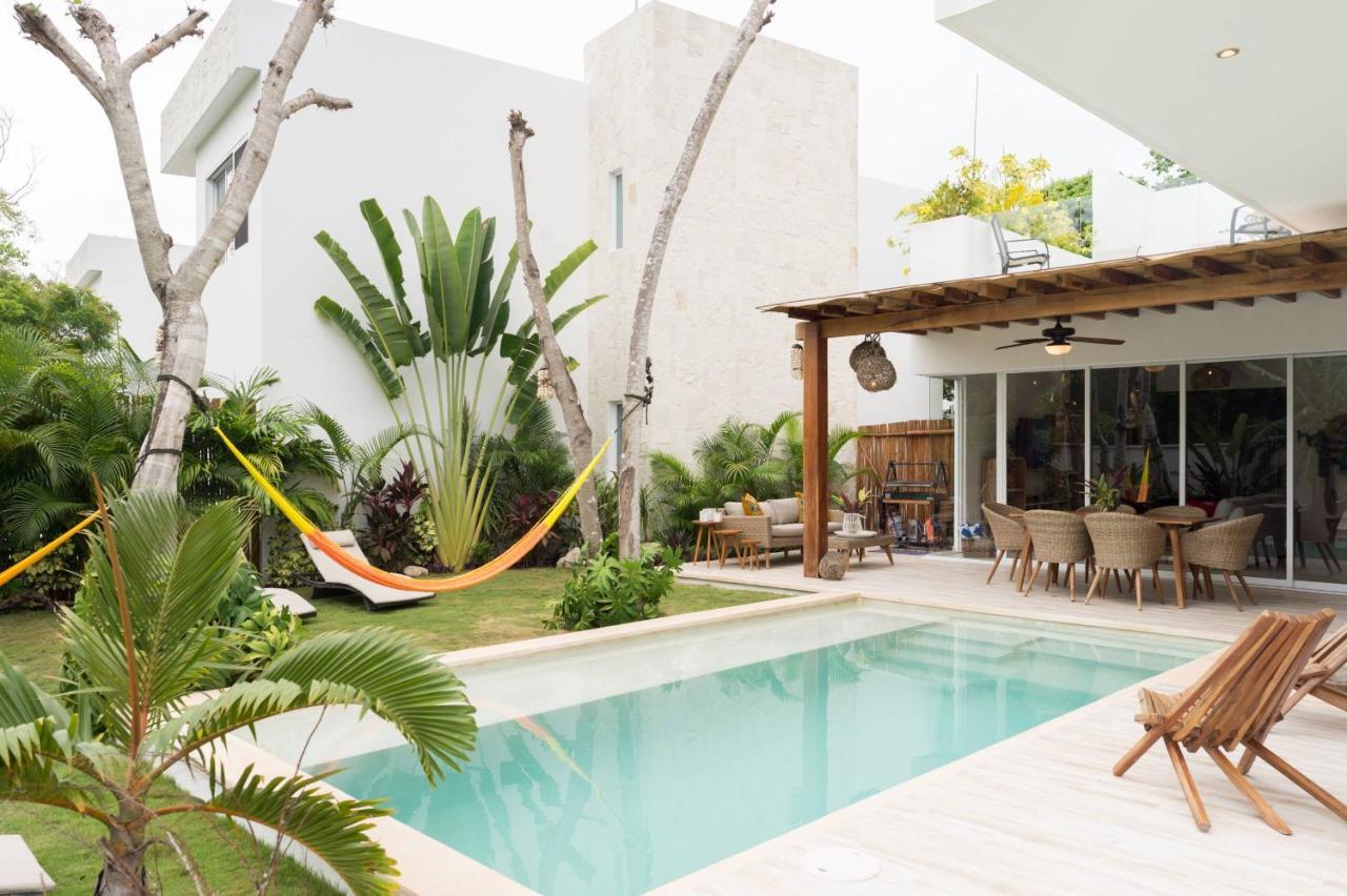 Chic & Mexican Villa, A True Oasis Pool, Security Tulum Bagian luar foto