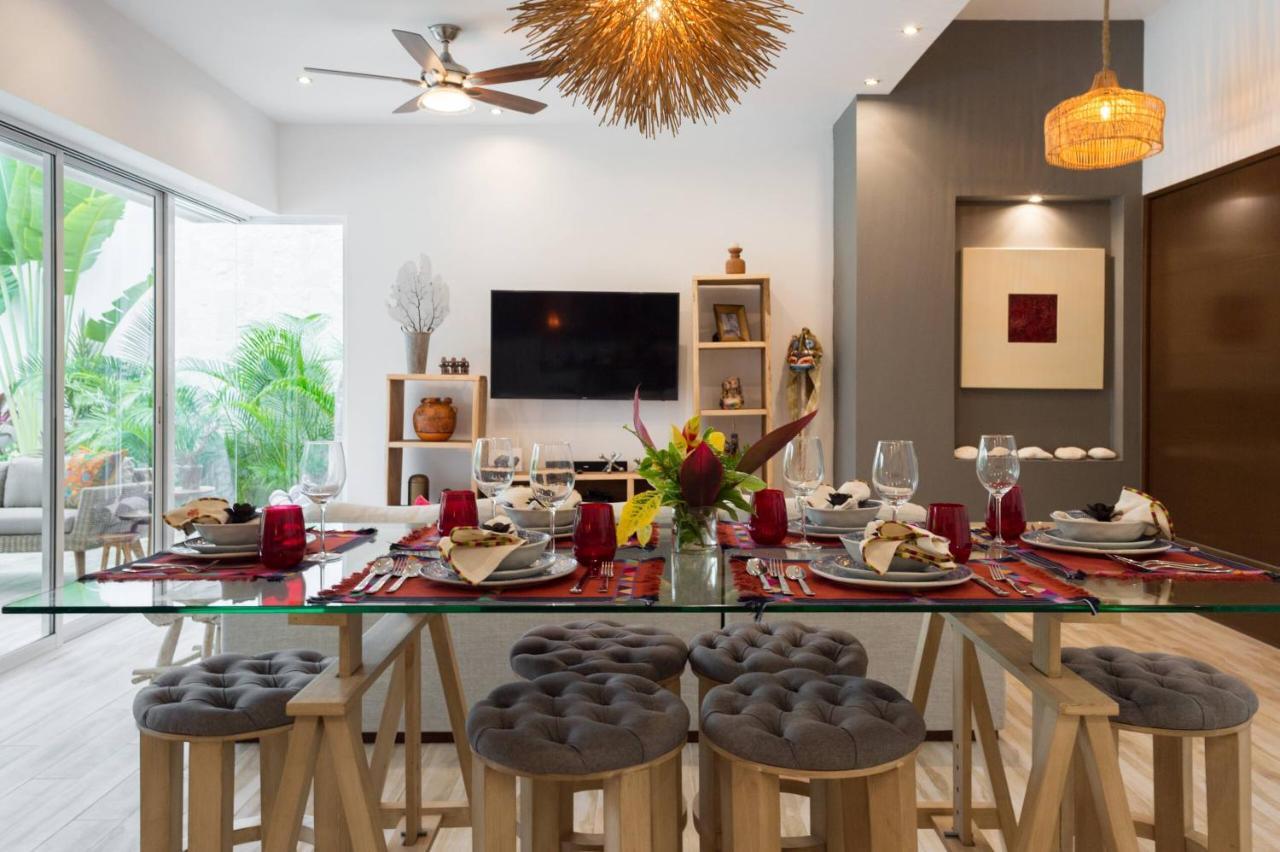 Chic & Mexican Villa, A True Oasis Pool, Security Tulum Bagian luar foto