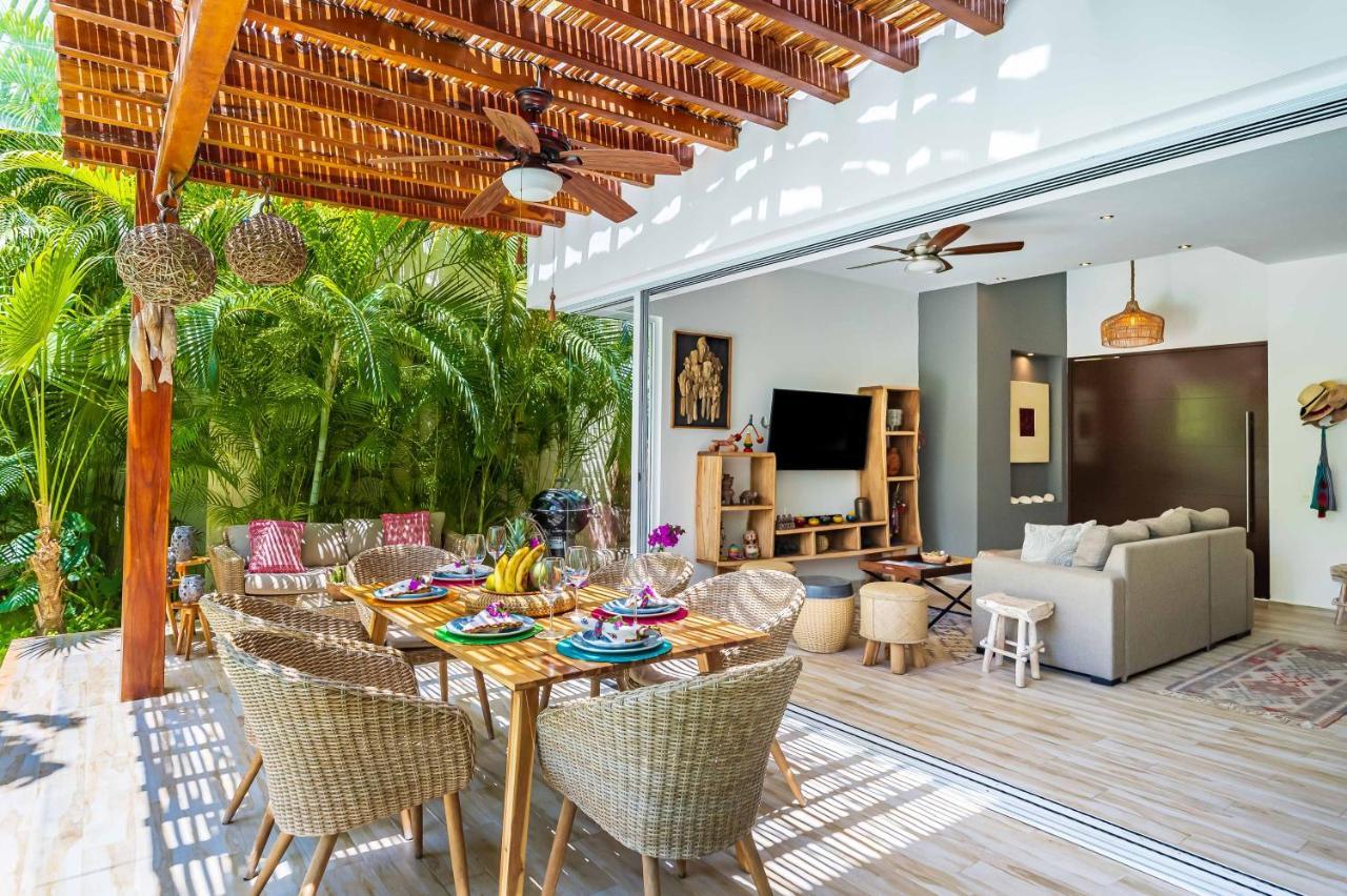 Chic & Mexican Villa, A True Oasis Pool, Security Tulum Bagian luar foto