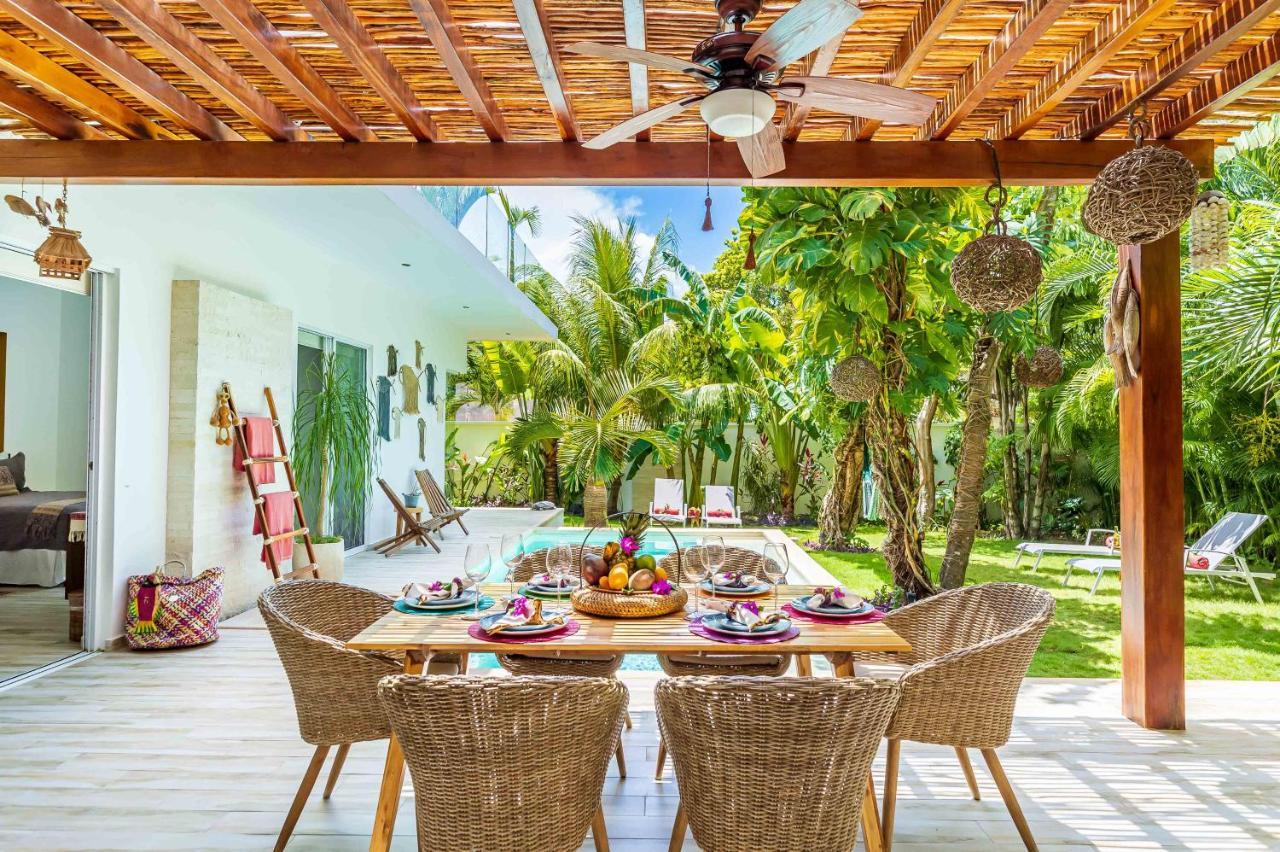 Chic & Mexican Villa, A True Oasis Pool, Security Tulum Bagian luar foto