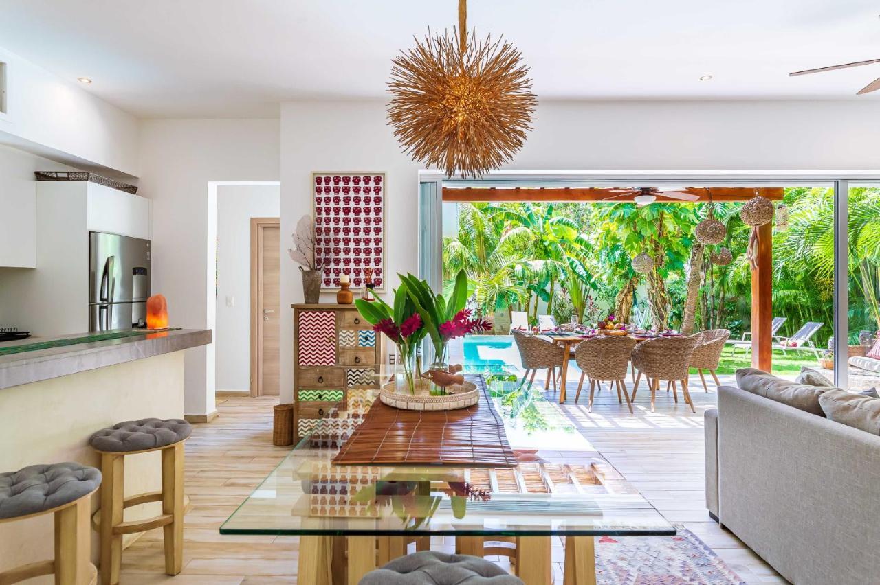 Chic & Mexican Villa, A True Oasis Pool, Security Tulum Bagian luar foto